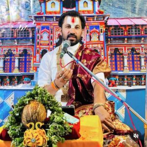 कटनी जिले से सैकड़ों भक्त बद्रीनाथ पवित्र धाम में श्रवण कर रहे श्री मद भागवत कथा