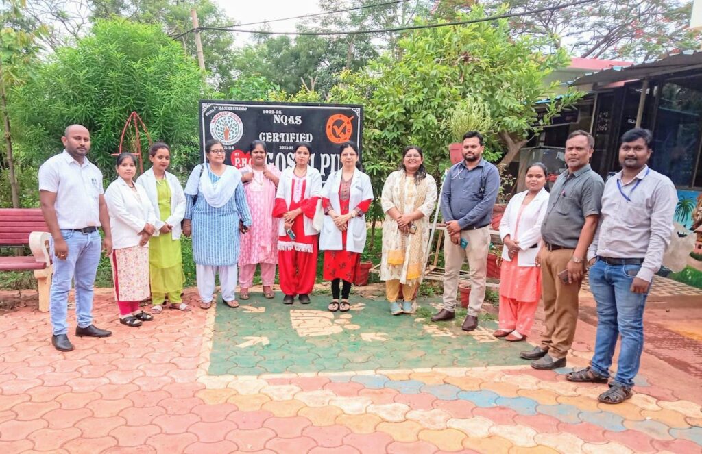हाईरिस्क गर्भवती महिलाओं हेतु जॉच शिविर का आयोजन