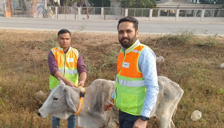 हाइवे सड़क सुरक्षा : एन एच पी आई यू.के निर्देश पर चलाया जा रहा अभियान
