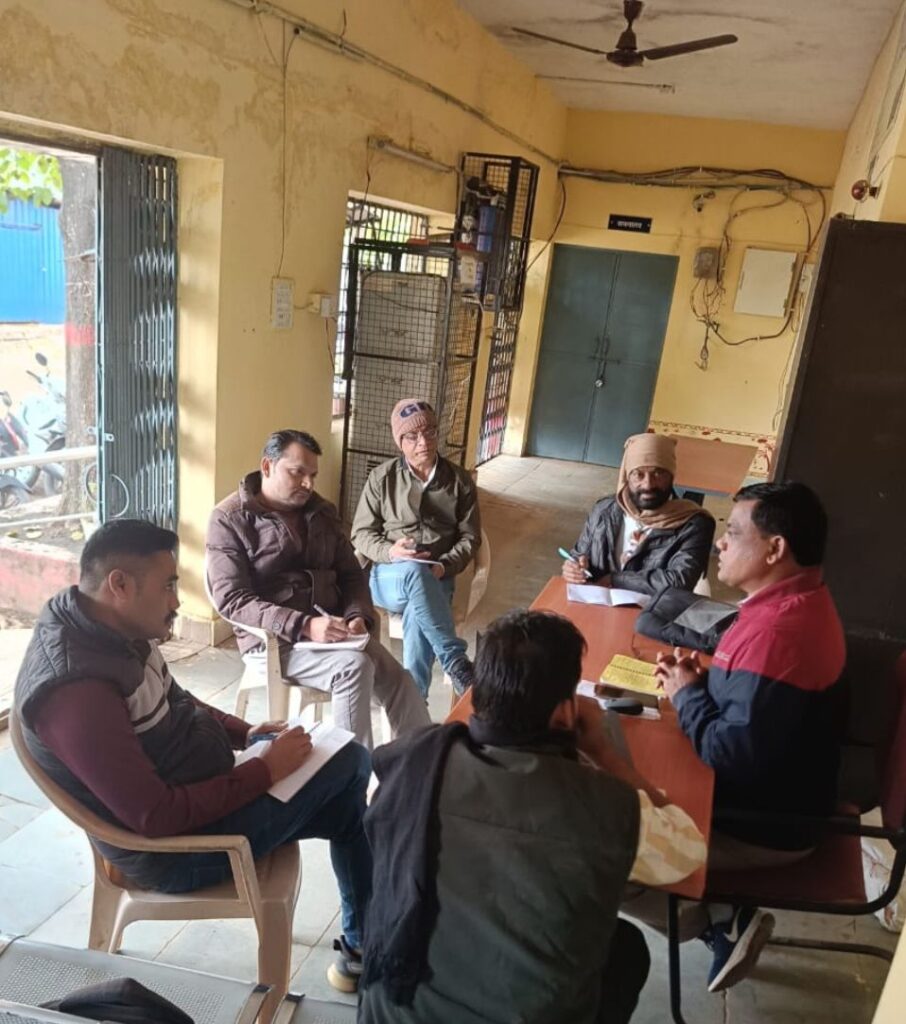 नवांकुर संस्थाओ की बैठक संपन्न