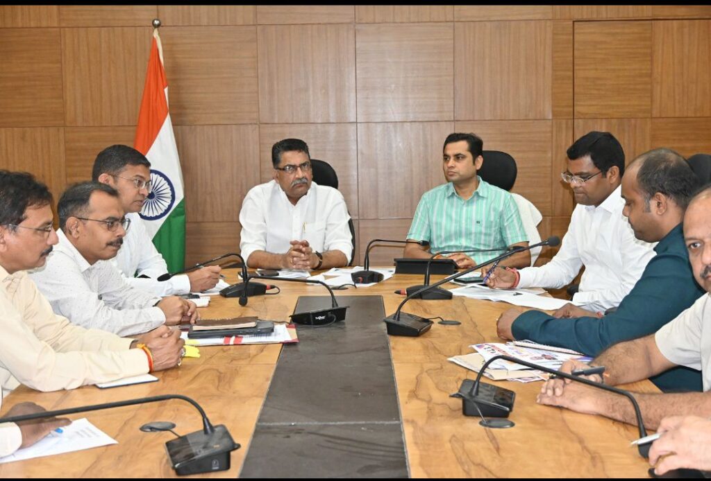 सांसद खेल महोत्‍सव को लेकर बैठक संपन्‍न