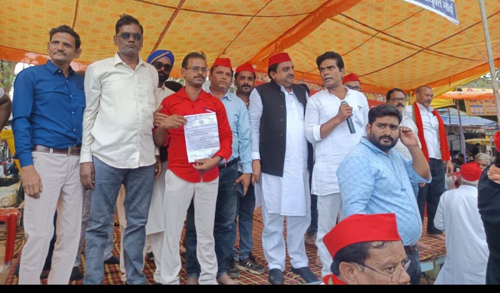 पनागर में संयुक्त किसान मोर्चा के द्वारा ऐतिहासिक किसान महाआंदोलन