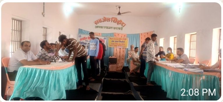 सब जेल सिहोरा में विशेष स्वास्थ्य परीक्षण एवं विधिक सहायता शिविर का आयोजन